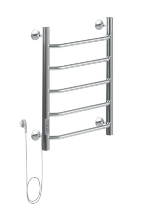 Полотенцесушитель электрический Aquanet Fiona 60х50 Тэн слева