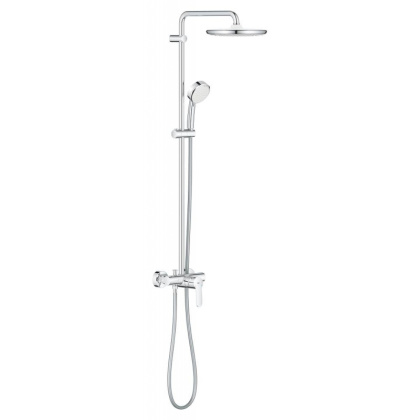 Душевая система поворотная со смесителем Grohe Tempesta Cosmopolitan 250, хром / белый (26673000) Душевая система поворотная со смесителем Grohe Tempesta Cosmopolitan 250, хром / белый (26673000)