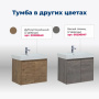 Тумба под раковину Aquanet Nova Lite 75 белый глянец (2 дверцы) Тумба под раковину Aquanet Nova Lite 75 белый глянец (2 дверцы)