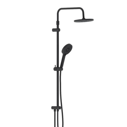 947000300 Apollo душ.система: верхн. душ 235 мм, ручн душ 3 ф-ции 125*215 мм, душ.штанга 1050-1450