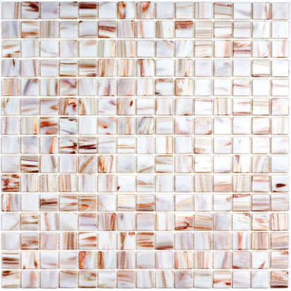 Мозаика стеклянная Queen (чип 4*20*20) 327*327(20шт.-2,139м2), м2