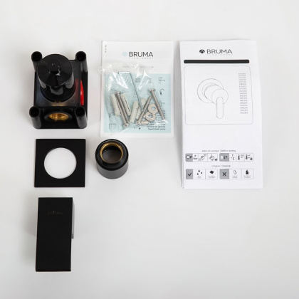 PORTA-DIM-01 Встраиваемый однорычажный смеситель на 1 выход, исполнение хром