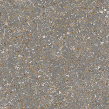 Терраццо коричневый обрезной 60x60x0,9