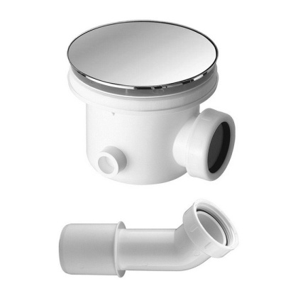 Сифон для душевого поддона OMNIRES CGS ST7990.01+ST45CR (хром)