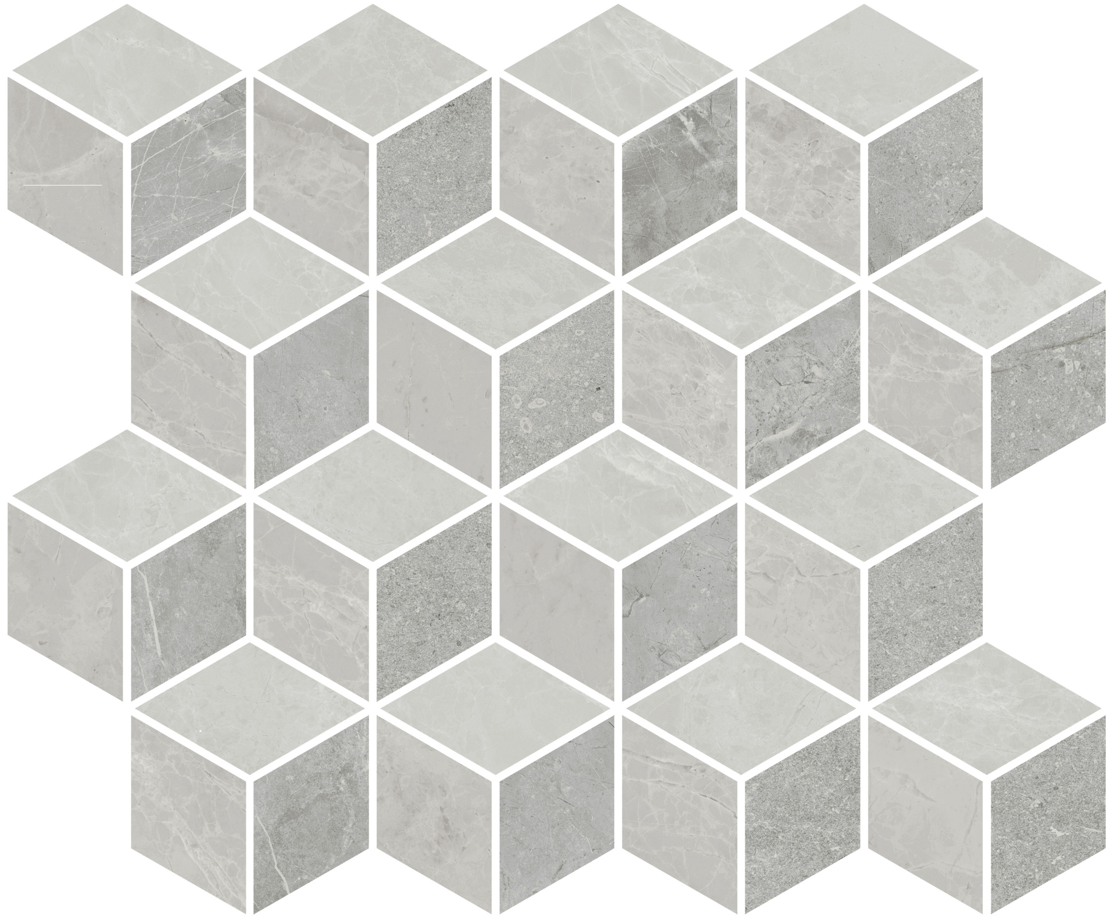 Декор Риальто 3 мозаичный глянцевый 45x37,5x1