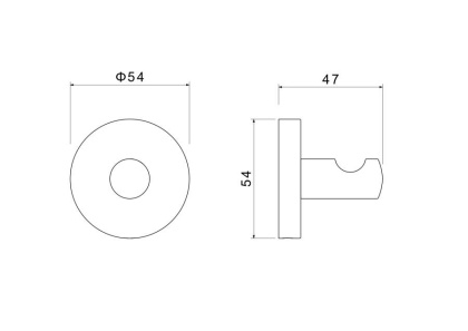 Крючок AQUATEK AQ4201CR ОБЕРОН