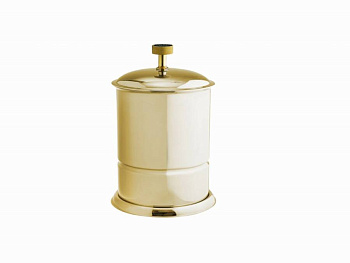 Ведро металл ROYALE CRISTAL BLACK GOLD 10927-G-B Boheme