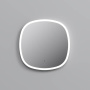 Зеркало с подсветкой AM.PM Fun M8FMOX0601WGS в ванную закругленное сенсорное, 60х60х3,5 см