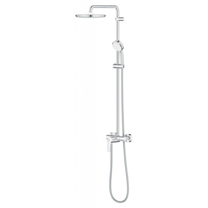 Душевая система поворотная со смесителем Grohe Tempesta Cosmopolitan 250, хром / белый (26673000) Душевая система поворотная со смесителем Grohe Tempesta Cosmopolitan 250, хром / белый (26673000)