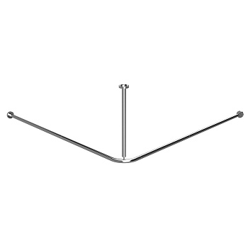 Штанга для занавески для душа, складная, 1400 × 1400 мм