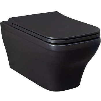 Чаша подвесного унитаза Allen Brau Infinity 4.21011.31 черный матовый