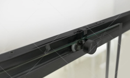 Шторка на ванну RGW Screens SC-45B 180x150 34114518-14 профиль Черный стекло прозрачное