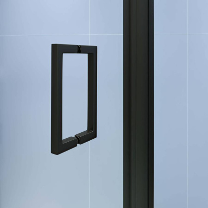 Душевая дверь  90*195 RGW SV-05-B Чёрный/Прозрачное/8 мм (Easy)