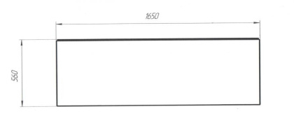 Акриловая ванна 1Marka Lil 140х90 L 01лил1490л