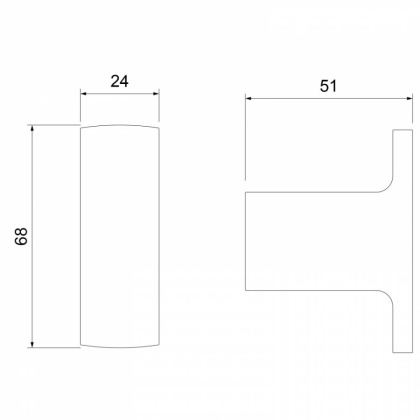 Крючок Timo Torne 43011/00 хром Крючок Timo Torne 43011/00 хром