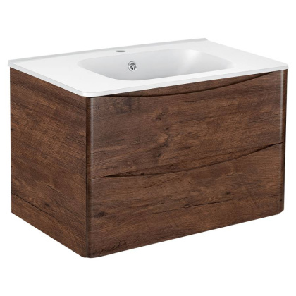 База под раковину Paola 800 подвесная, 2 выкатных ящика soft close, R.Wood База под раковину Paola 800 подвесная, 2 выкатных ящика soft close, R.Wood