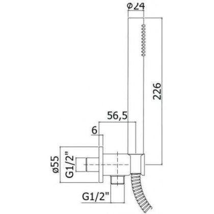 Душевой комплект Paffoni Green 5 в 1 (сет 9) Душевой комплект Paffoni Green 5 в 1 (сет 9)