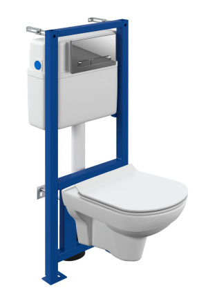 Унитаз с инсталляцией Cersanit City Co Dpl Eo Slim 64121
