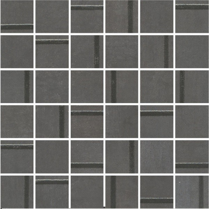 Декор Гварди 1 мозаичный антрацит матовый обрезной 30x30x0,9 Декор Гварди 1 мозаичный антрацит матовый обрезной 30x30x0,9