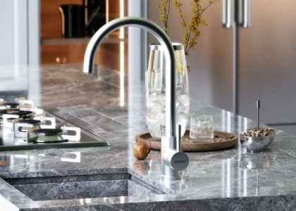 DX710730000 Merkur, Смеситель Для кухни с фильтрацией, никель