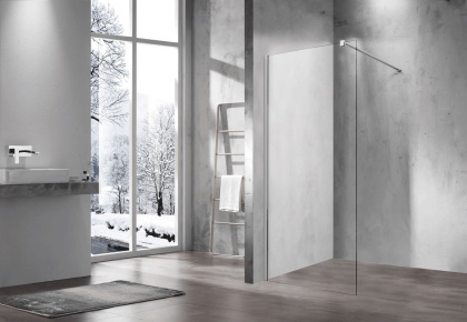 Душевая перегородка Walk-In VSW-1H110CL,1100*2000, хром, стекло прозрачное Душевая перегородка Walk-In VSW-1H110CL,1100*2000, хром, стекло прозрачное