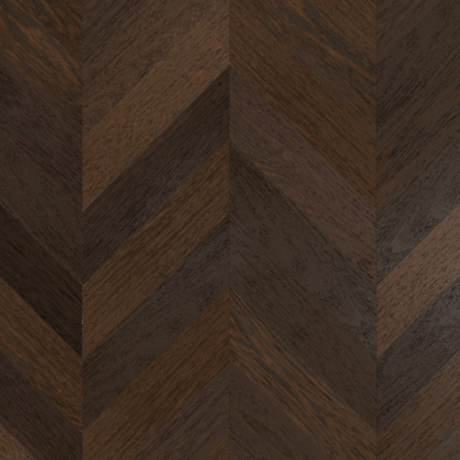 Кварцевый паркет QUARTZ PARQUET 99-550-64 Венге Африканский 400*100*6мм, 0,6 мм, Браш, фаска