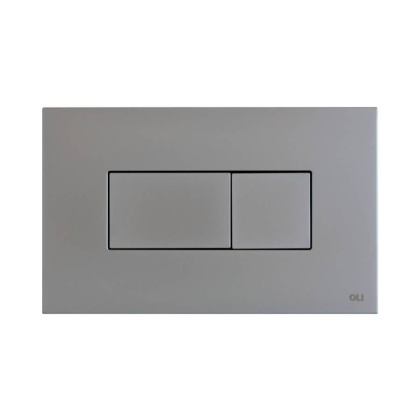 Сет: OLI 120 ECO Sanitarblock pneumatic+Панель KARISMA, хр мат+Унитаз Point Меркурий т.сер PN41831GM