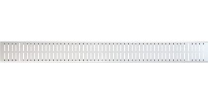 Решетка для дренажного желоба 100 мм, нержавеющая сталь Решетка для дренажного желоба 100 мм, нержавеющая сталь