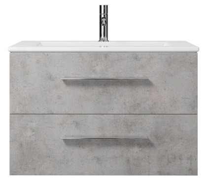 Тумба под раковину Creto Ares 80 серый Тумба под раковину Creto Ares 80 серый