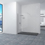 Душевая перегородка RGW WA-002 60х195 см 35100206-11 профиль хром, стекло прозрачное Душевая перегородка RGW WA-002 60х195 см 35100206-11 профиль хром, стекло прозрачное