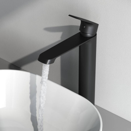F8F92022 Func, Смеситель для умывальника высокий, Черный