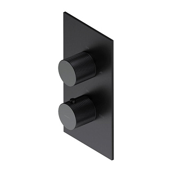 Смеситель термостатический для душа скрытого монтажа OMNIRES CONTOUR CT8036AT (антрацит) Смеситель термостатический для душа скрытого монтажа OMNIRES CONTOUR CT8036AT (антрацит)