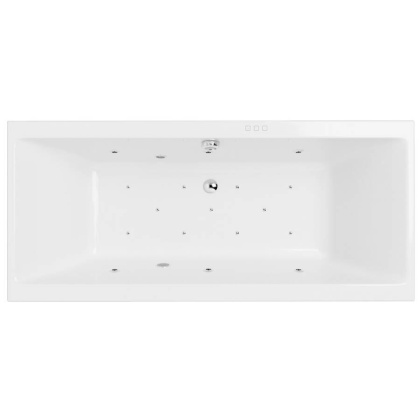 Ванна EXCELLENT Pryzmat 200x90 "RELAX" (хром)