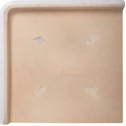 Ступень угловая CARTABON MANHATTAN WHITE 33,5х33,5х4, Manhattan Ступень угловая CARTABON MANHATTAN WHITE 33,5х33,5х4, Manhattan