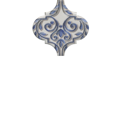 Декор VT\A317\65000 Арабески Майолика белый/синий/голубой (6,5см*6,5см*7мм) (26шт/0,11м2) орнамент, шт Декор VT\A317\65000 Арабески Майолика белый/синий/голубой (6,5см*6,5см*7мм) (26шт/0,11м2) орнамент, шт