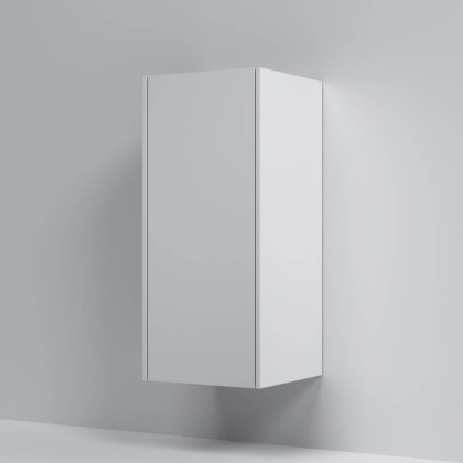 Шкаф с полками 40 см, высота 90 см, белый матовый, универсальный M8FCH04029WM