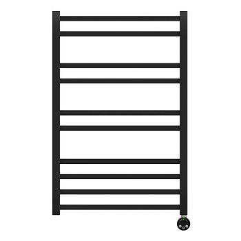 Полотенцесушитель электрический Lemark Atlantiss LM32810REBL П10 500x800, левый/правый, черный