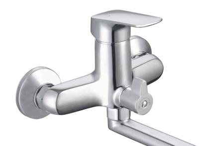 Смеситель для ванны с длинным изливом AQUATEK AQ1042CR ВЕГА  Смеситель для ванны с длинным изливом AQUATEK AQ1042CR ВЕГА