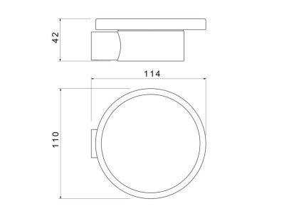 Мыльница AQUATEK AQ4403CR ЛИРА