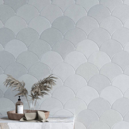 Плитка Escamas Dynamic Pearl 15,5х17 Плитка Escamas Dynamic Pearl 15,5х17