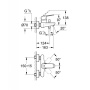 Смеситель для ванны Grohe Eurosmart Cosmopolitan 32831000 хром Смеситель для ванны Grohe Eurosmart Cosmopolitan 32831000 хром