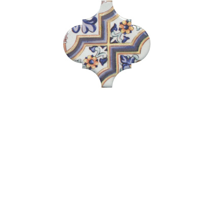 Декор OP\A161\65000 Арабески Майолика орнамент 6.5*6.5*7 (уп\26шт) , шт Декор OP\A161\65000 Арабески Майолика орнамент 6.5*6.5*7 (уп\26шт) , шт