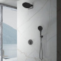Душевой комплект Inspire VSFW-3I22MT5GM встраиваемый, термостат, двухрежимный, вороненая сталь Душевой комплект Inspire VSFW-3I22MT5GM встраиваемый, термостат, двухрежимный, вороненая сталь