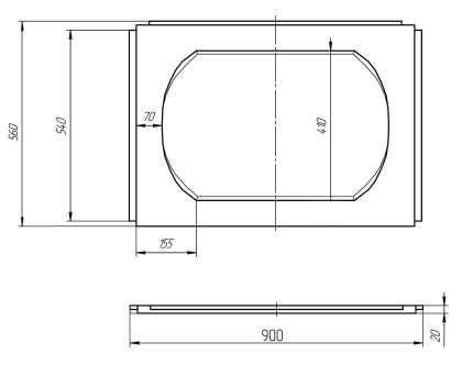 Панель боковая REDDY 90 Панель боковая REDDY 90