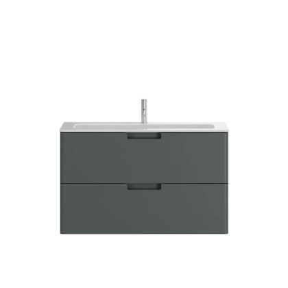 Тумба с раковиной Creto Bravo Gray 100 см