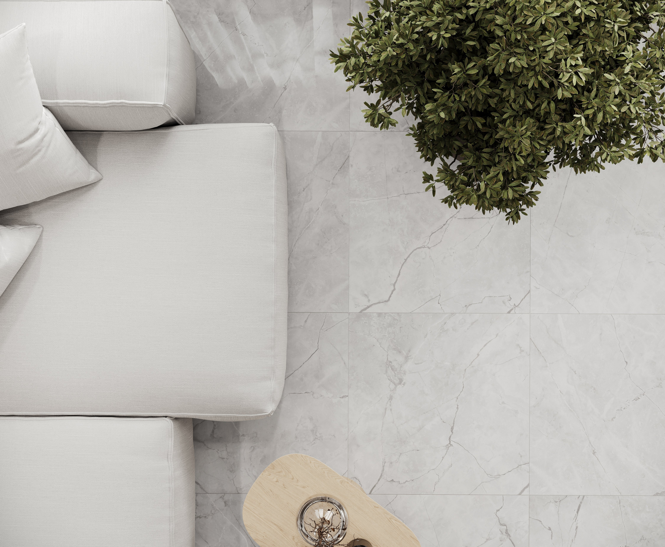 Connect Pearl Керамогранит светло-серый SG624920R 60х60 матовый