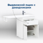 Тумба под раковину Aquanet Токио 58 белый (напольная, 1 ящик, 2 дверцы) Тумба под раковину Aquanet Токио 58 белый (напольная, 1 ящик, 2 дверцы)