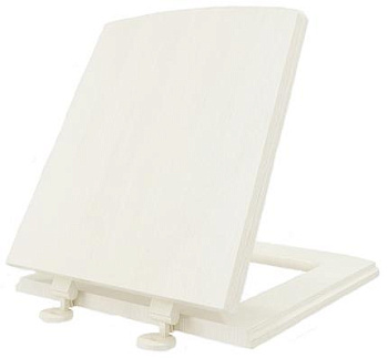 Сиденье с крышкой Lavita, белое,  A0329-001, шт