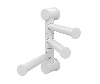 K-1053WHITE Держатель полотенец тройной K-1053WHITE Держатель полотенец тройной