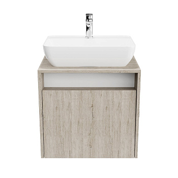 Тумба PRO подвесная 1 ящик 60, дуб Орегон PRO.60.1\OAK.O